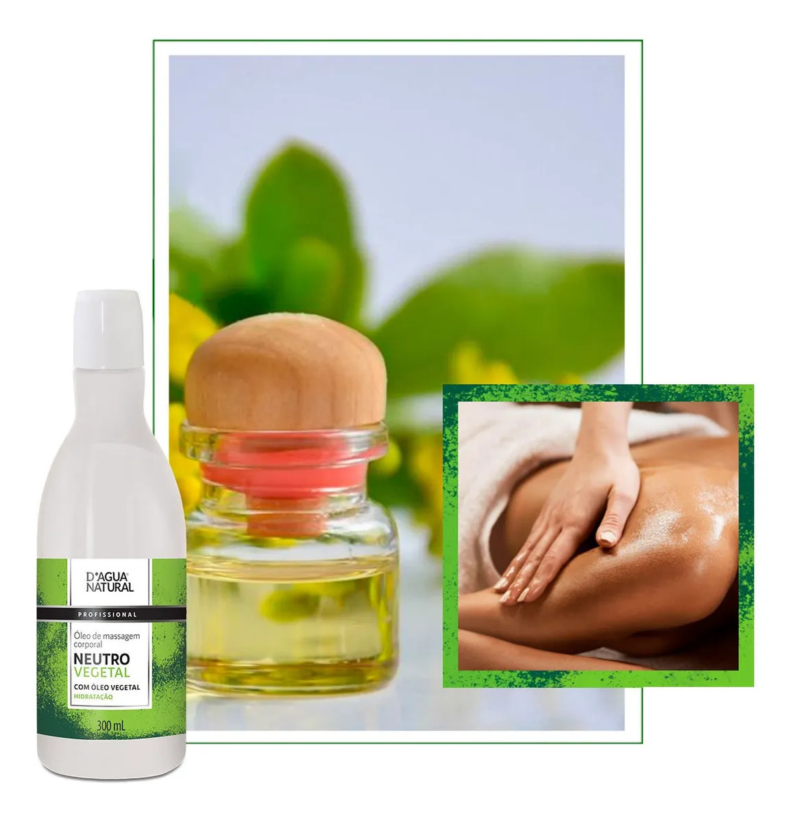 Óleo De Massagem Neutro Vegetal